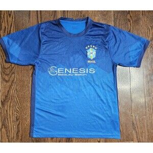 Brazil (CBF) Ronaldo #9 Nike  Soccer Jersey Football Shirt Size Medium Genesis